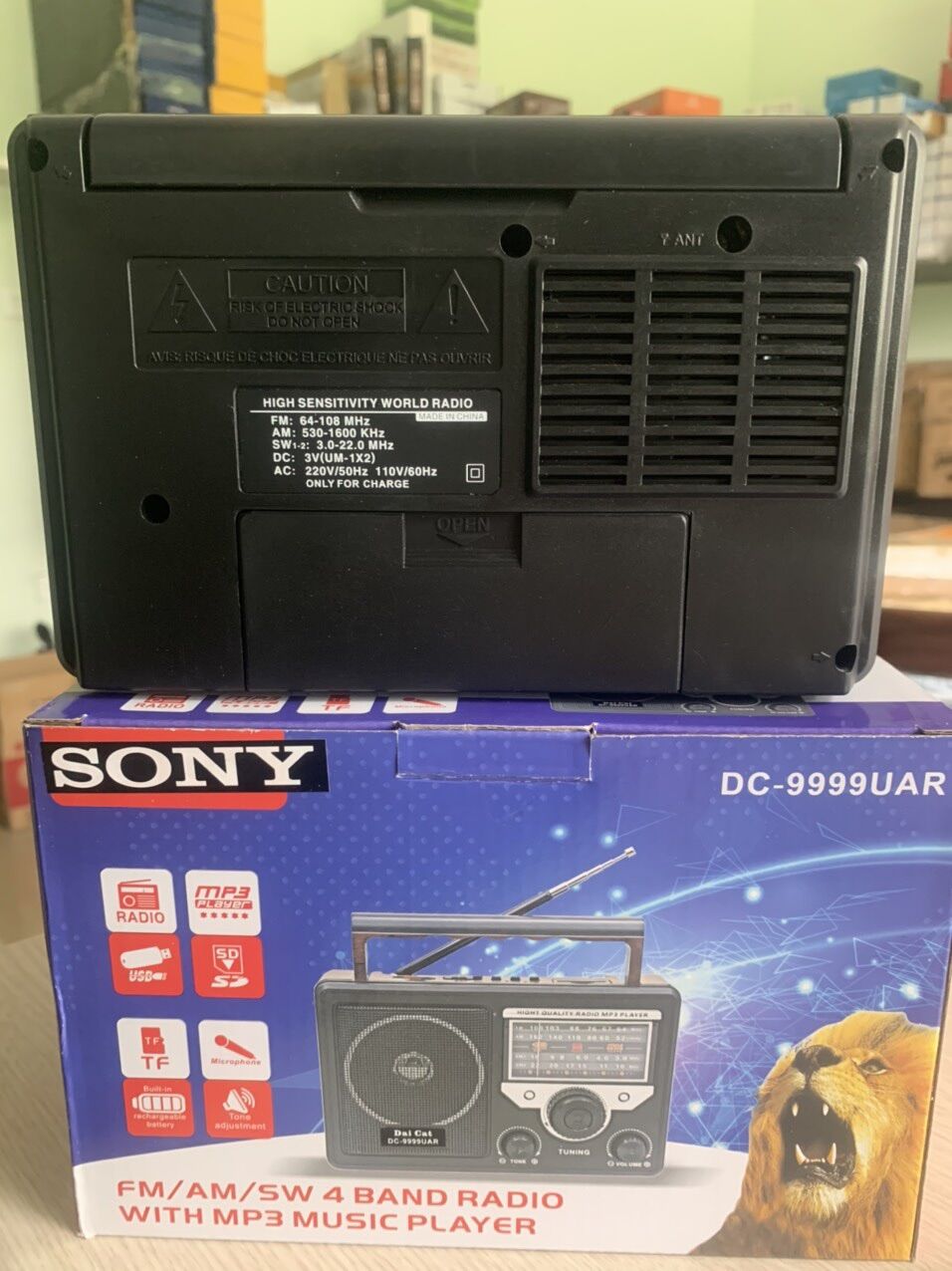 RADIO SONY SW-9999 Bluetooth .
