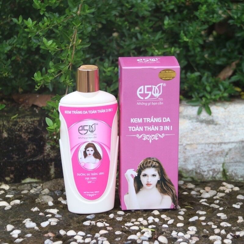 Kem dưỡng thể e5 trắng da toàn thân