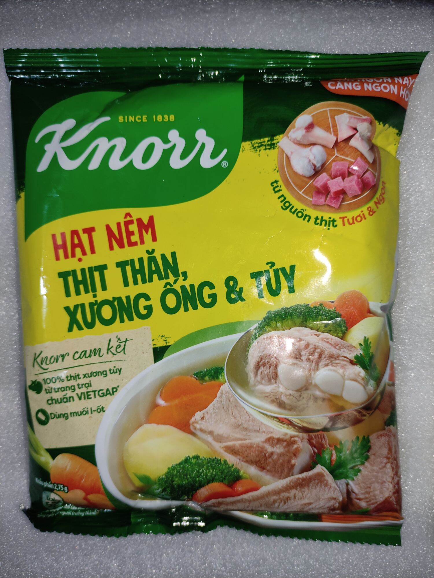 Hạt Nêm Knorr gói 400g date mới 10 2024