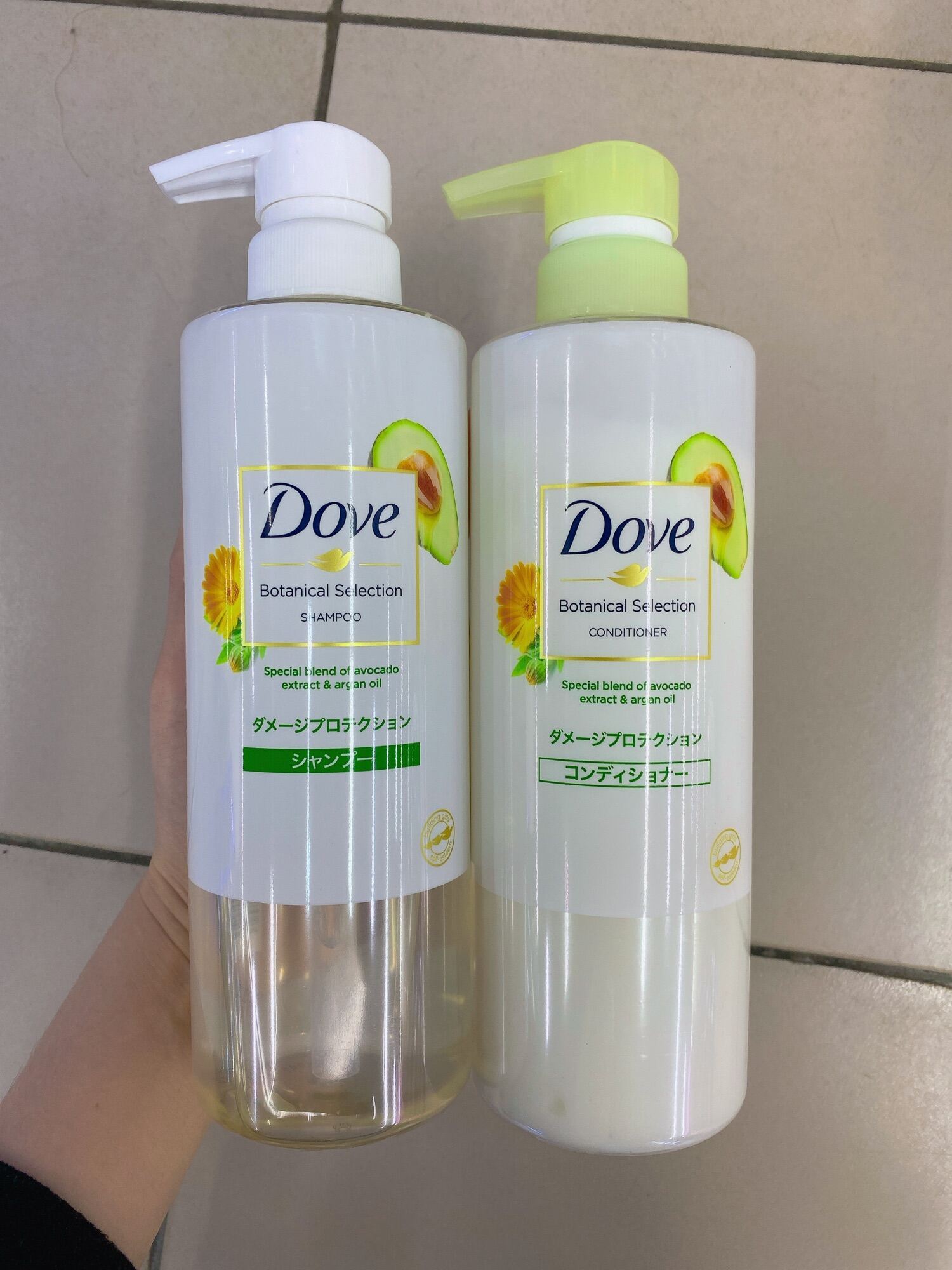 Dầu Gội / Kem Xả Dove Nhật Chiết Xuất Bơ & Dầu Argan Nuôi Dưỡng, Phục Hồi Hư Tổn & Ngăn Ngừa Gãy Rụn