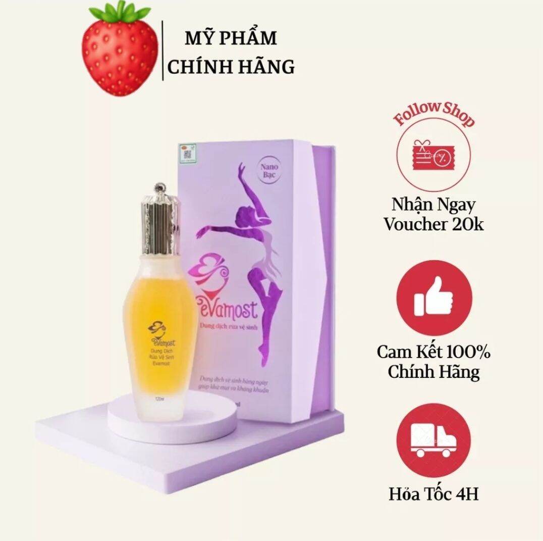 Dung Dịch Vệ Sinh Phụ Nữ Evamost 120ML