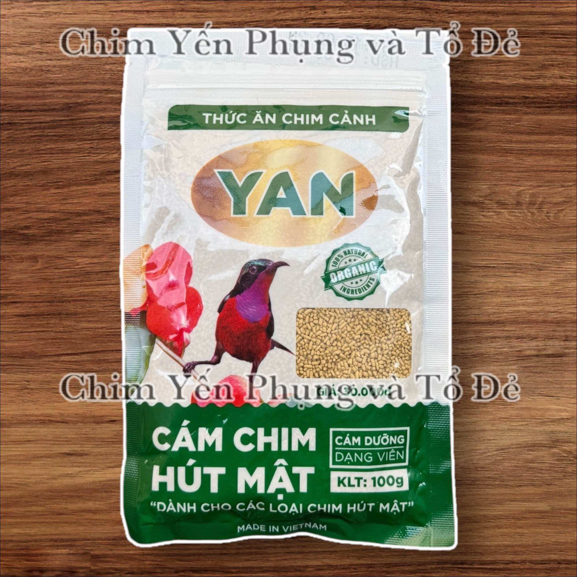 Cám Chim Hút Mật YAN - Cám Yan Cao Cấp.