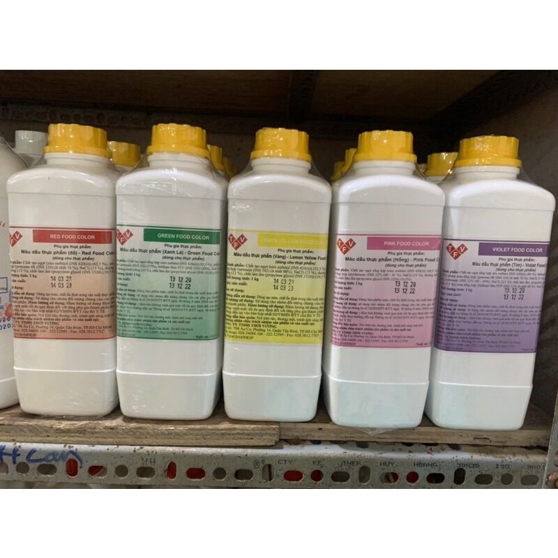 Màu dầu thực phẩm Đài Loan