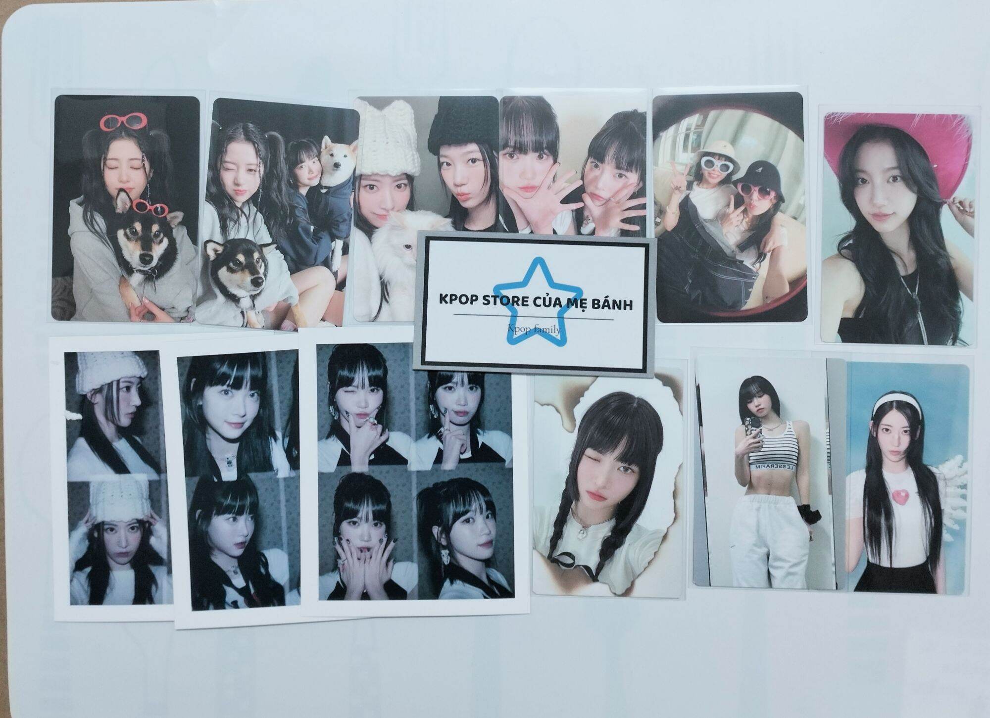 Card album offical nhóm le sserafim
