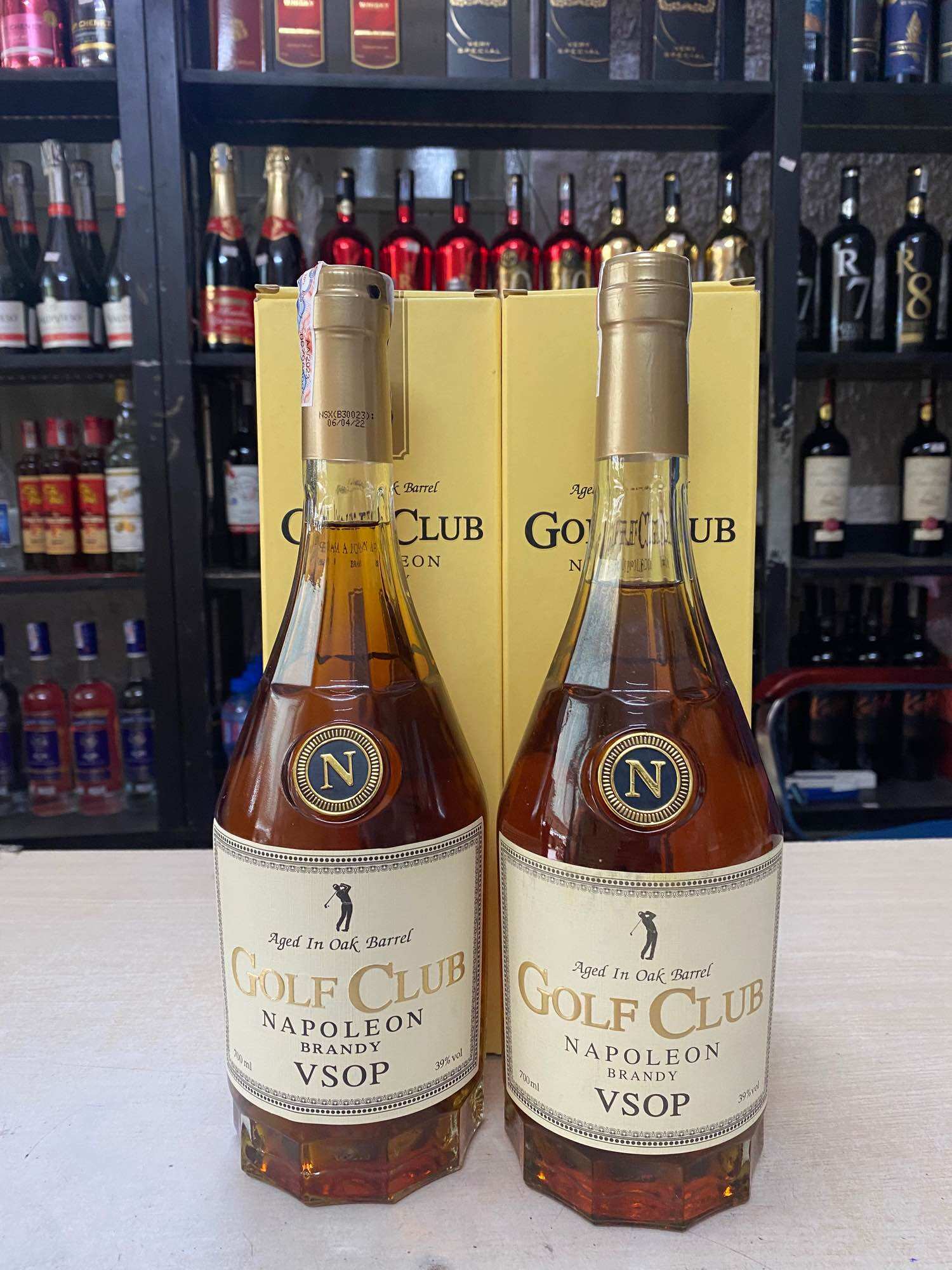 GOLF CLUB Napoleon Brandy 39% 700ml