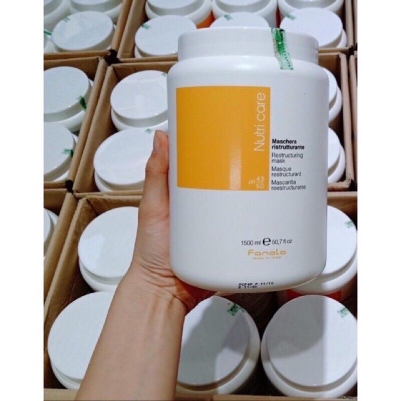 DẦU HẤP Ủ TÓC NUTRICARE FANOLA 1500ml (💯 CHUẨN HÀNG)