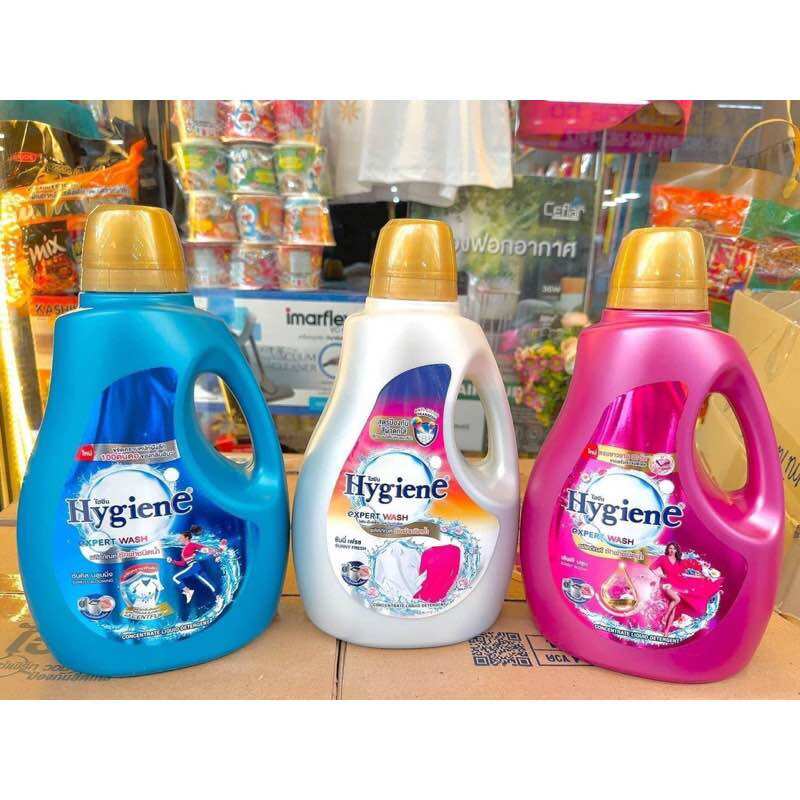 Nước giặt đậm đặc hygiene can 2800ml chính hãng
