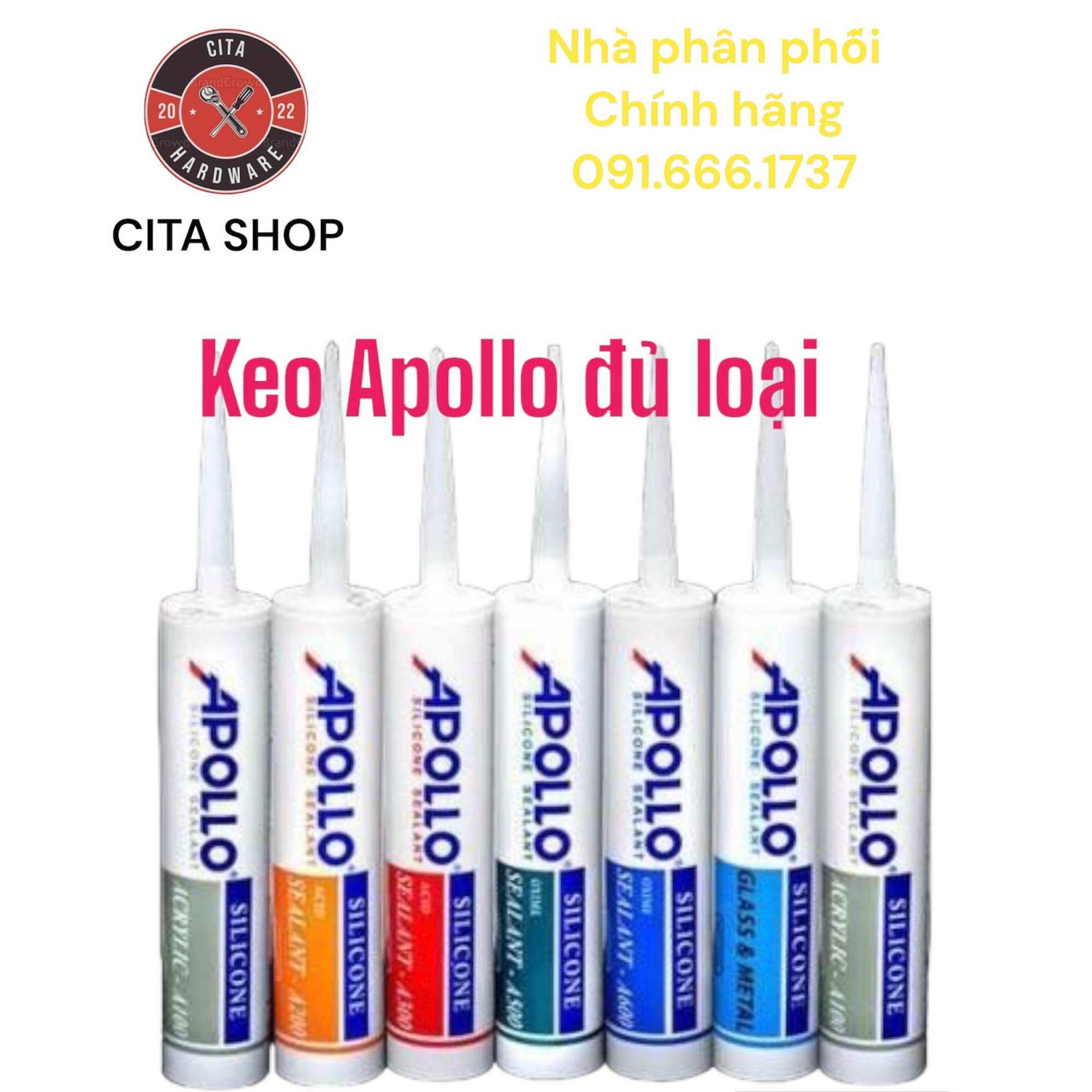 Keo Silicon Apollo A100,A200,A250,A300,A500,A600,Foam Vòi,Foam Súng,Silicon 112 Trong con cọp