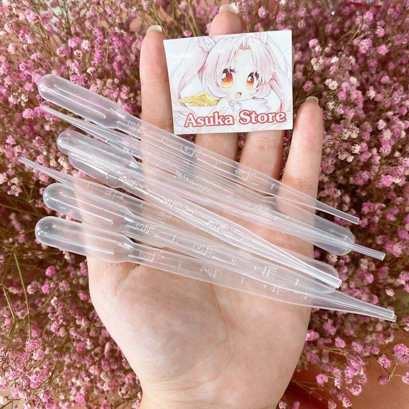 Ống Hút Nhỏ Giọt Pipet Nhựa 3ml Ống Hút Nhỏ Giọt - Ống Hút Sữa - Pipet Nhựa 3ml ống bón thuốc cho bé uống sữa 3ml ống bóp nhỏ giọt 3ml