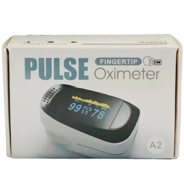Máy Đo Nồng Độ Oxy Spo2 Kẹp Ngón Tay Fingertip Pulse Oximeter A2