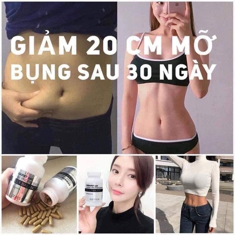 Viên hủy mỡ bụng Genie demar 87