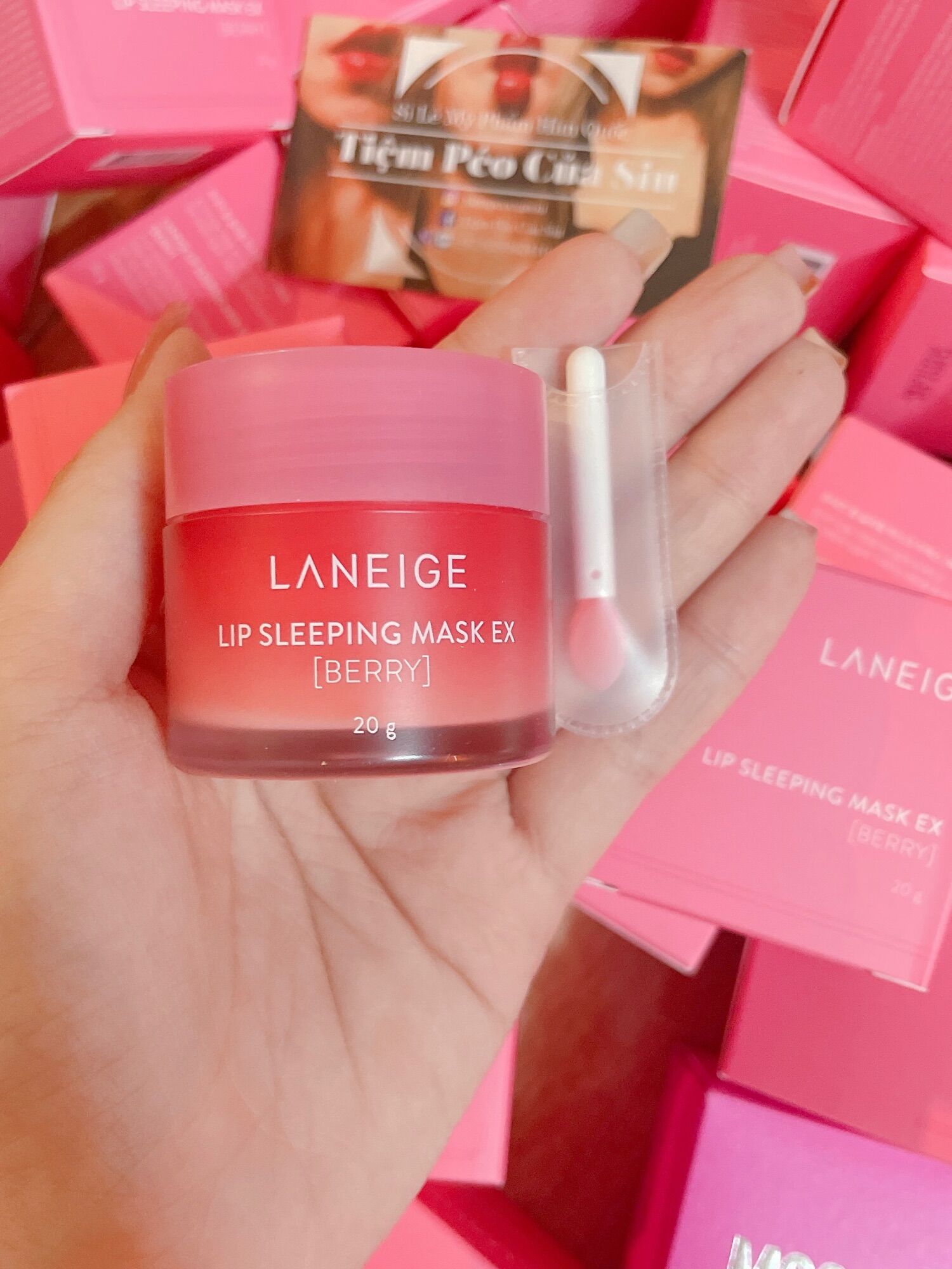 Nạ ngủ môi lip sleeping mask ex laneige bản mới nhất 20g