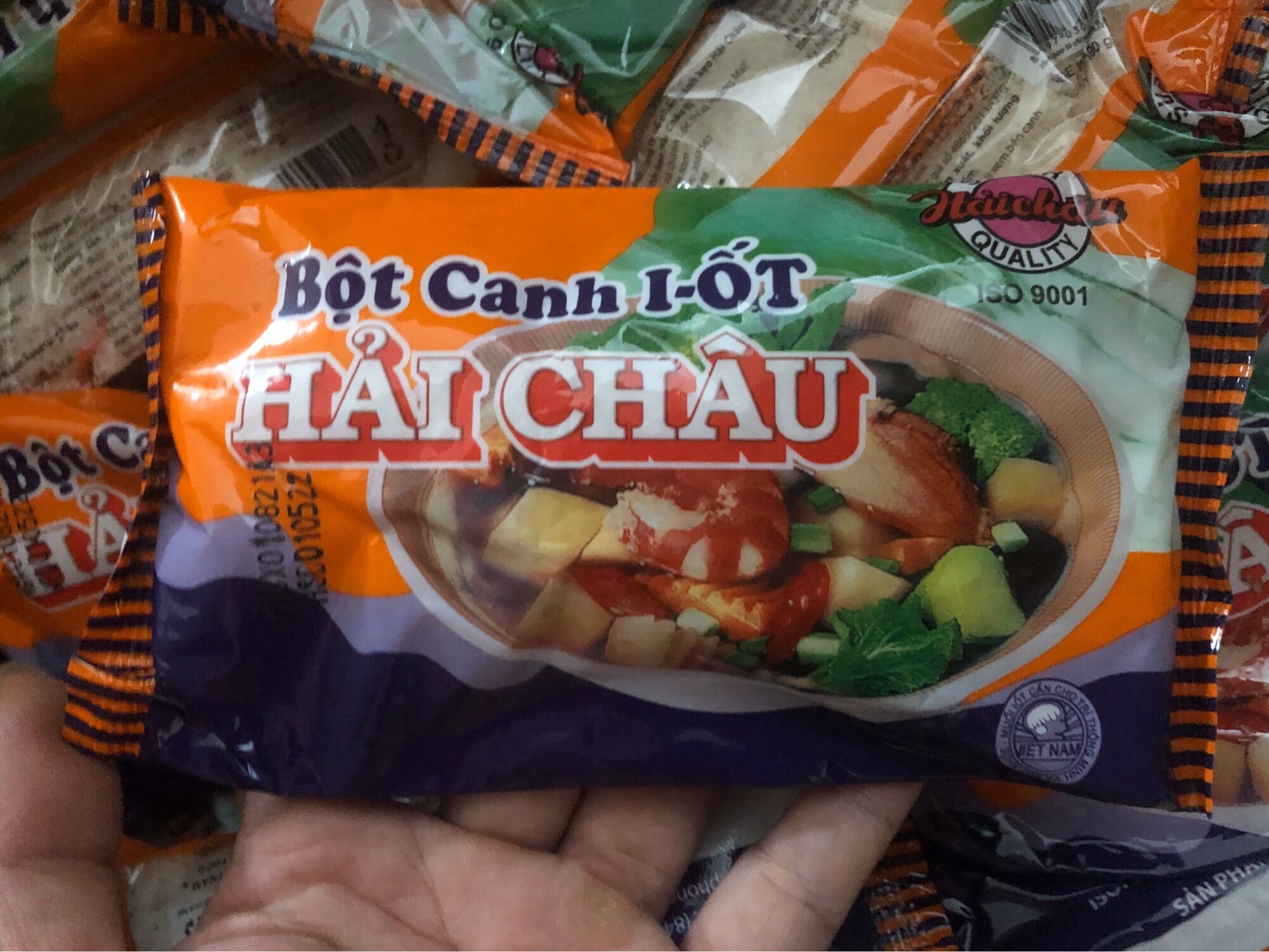 Combo 05 gói bột canh iot hải châu