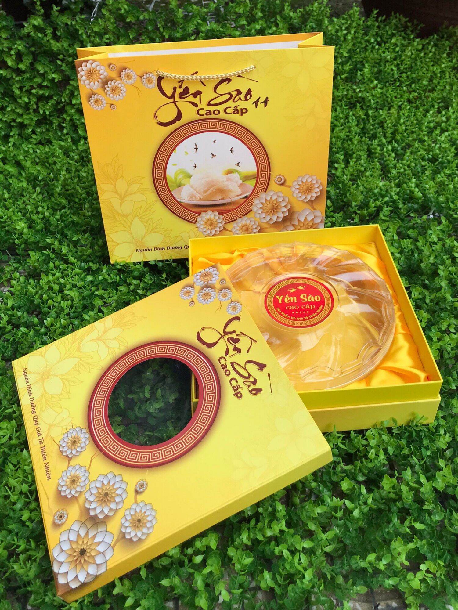 HỘP ĐỰNG YẾN SÀO  ( KHÔNG KHAY ĐƯỜNG)