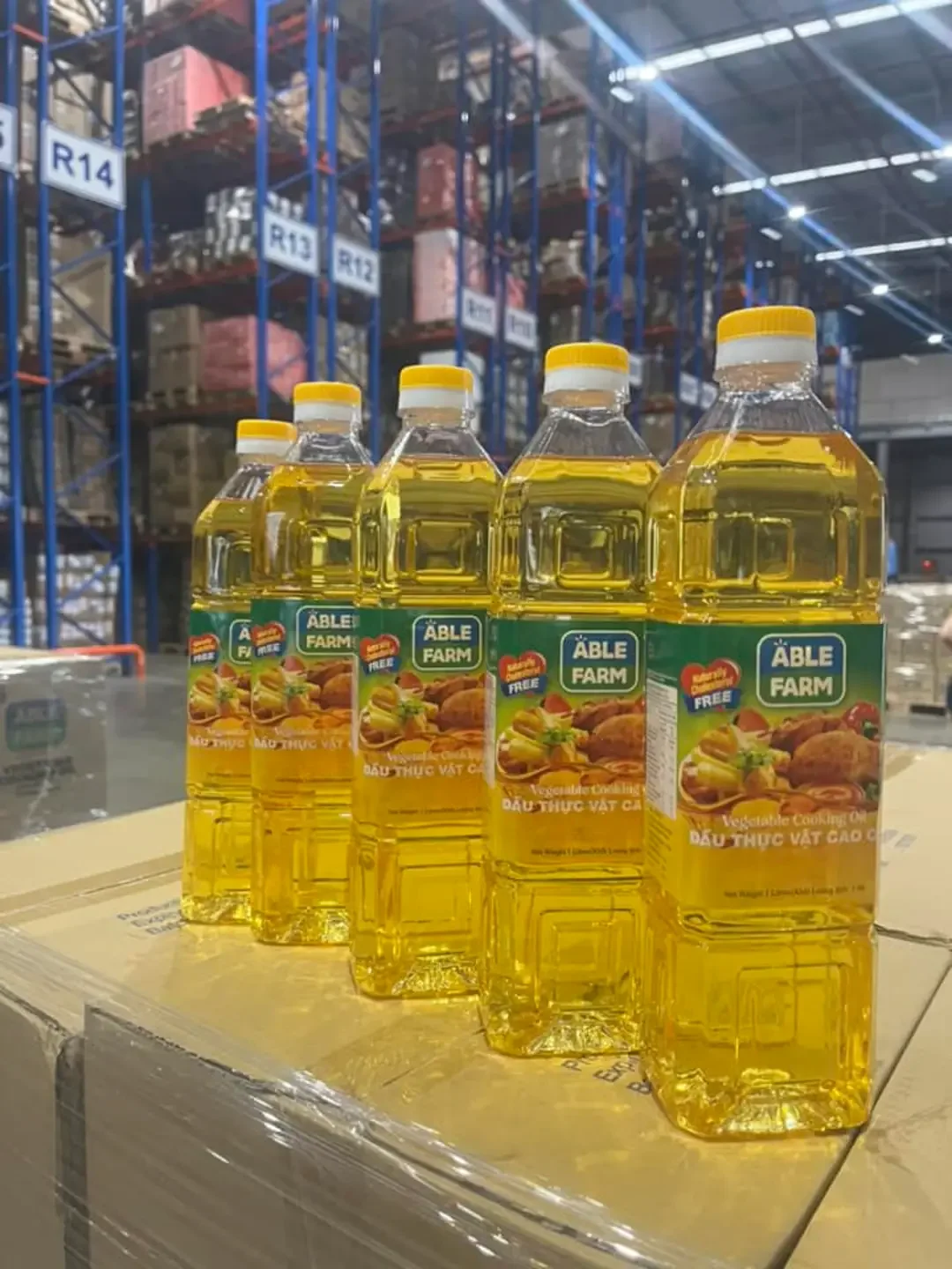 Dầu ăn able farm nhập khẩu malaysia loại 1 lít