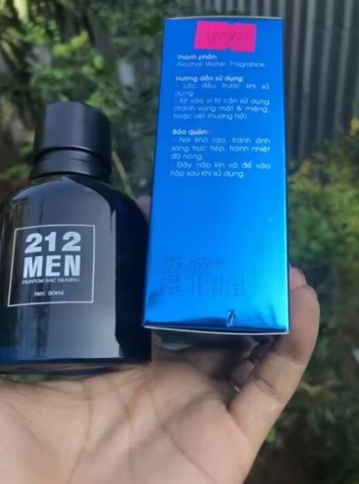 212 Men Perfume (Colorful Scent) 50ml