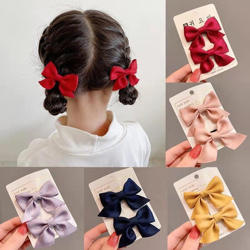 Sét 2 kẹp nơ dễ thương cho bé gái