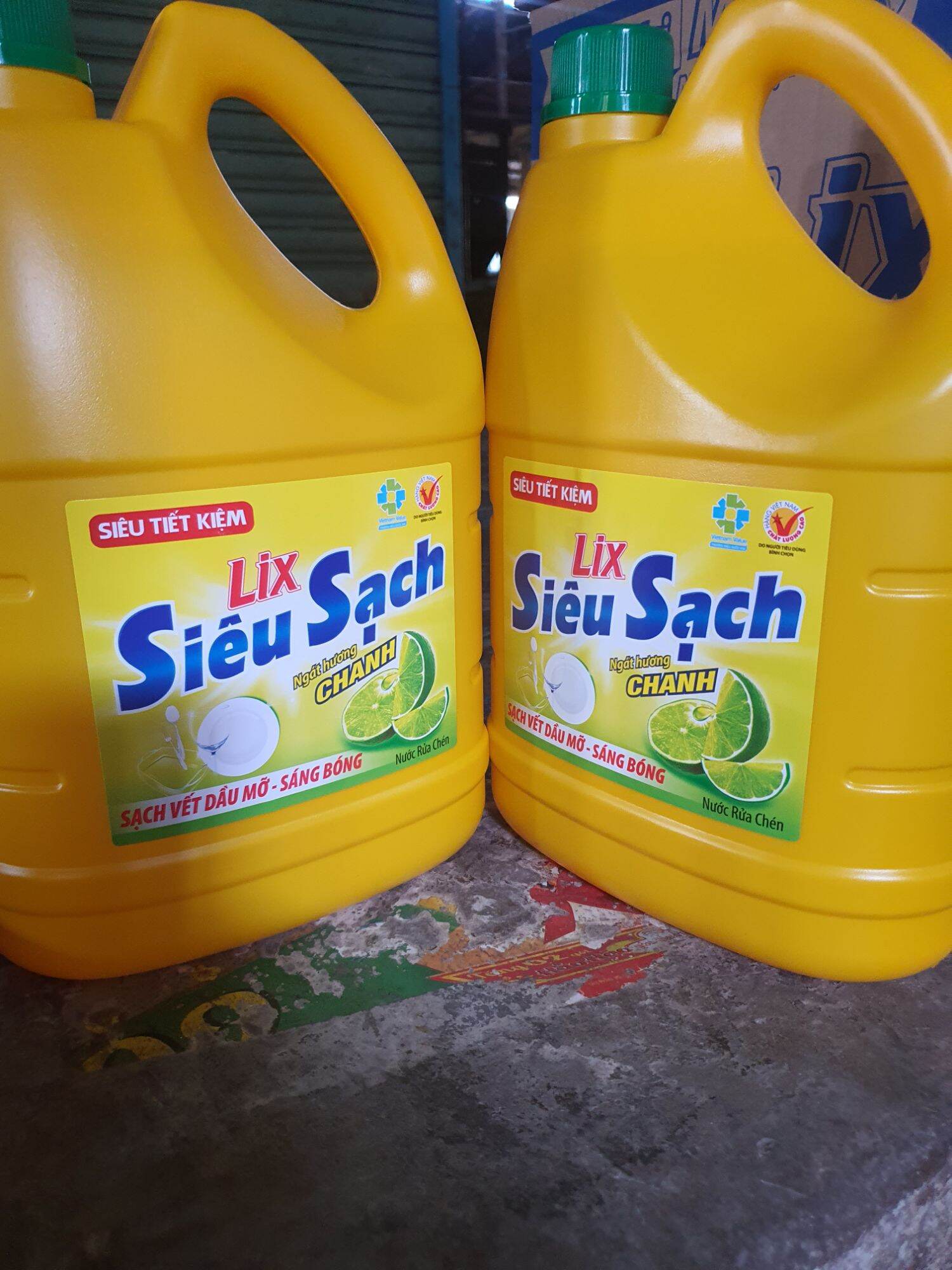 nước rửa chén Siêu sạch bình 3.6kg