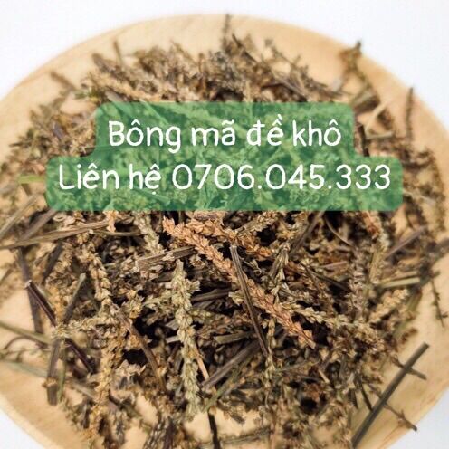 Bông mã đề phơi khô 1 ký - sản phẩm nhà làm