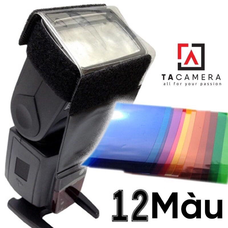 Bộ gel 12 màu cho flash