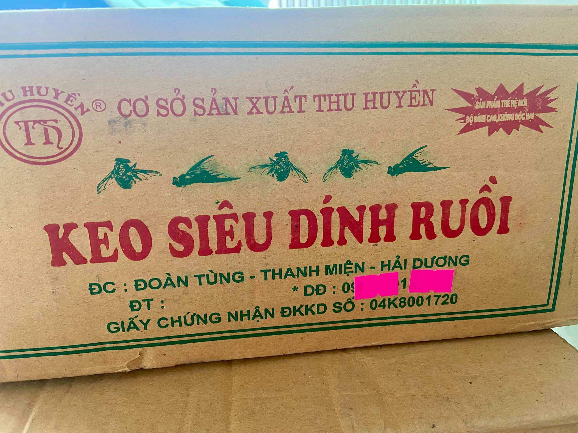 Keo Dính Ruồi - Bó 50 Miếng