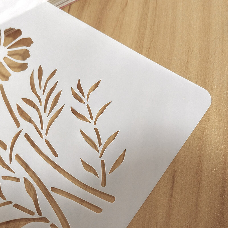 Hand Account Hand Copy Decorative Painting Template Elementary School Tabloid Graffiti Drawing Hollow Mold Album DIY Accessories