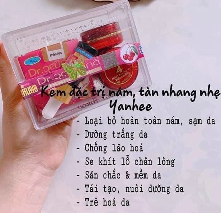 Bộ kem nám sạm da đỏ Thái Lan