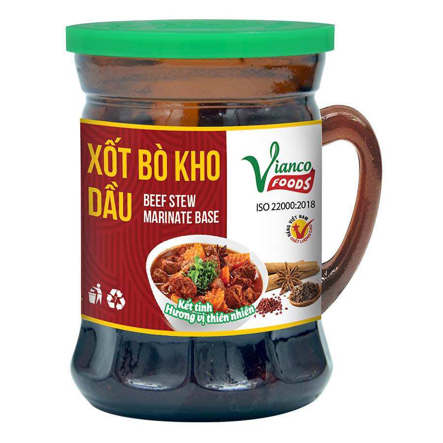 Cà ri dầu/Xốt cà súp/Bò kho dầu Vianco hũ (40-45-50g)
