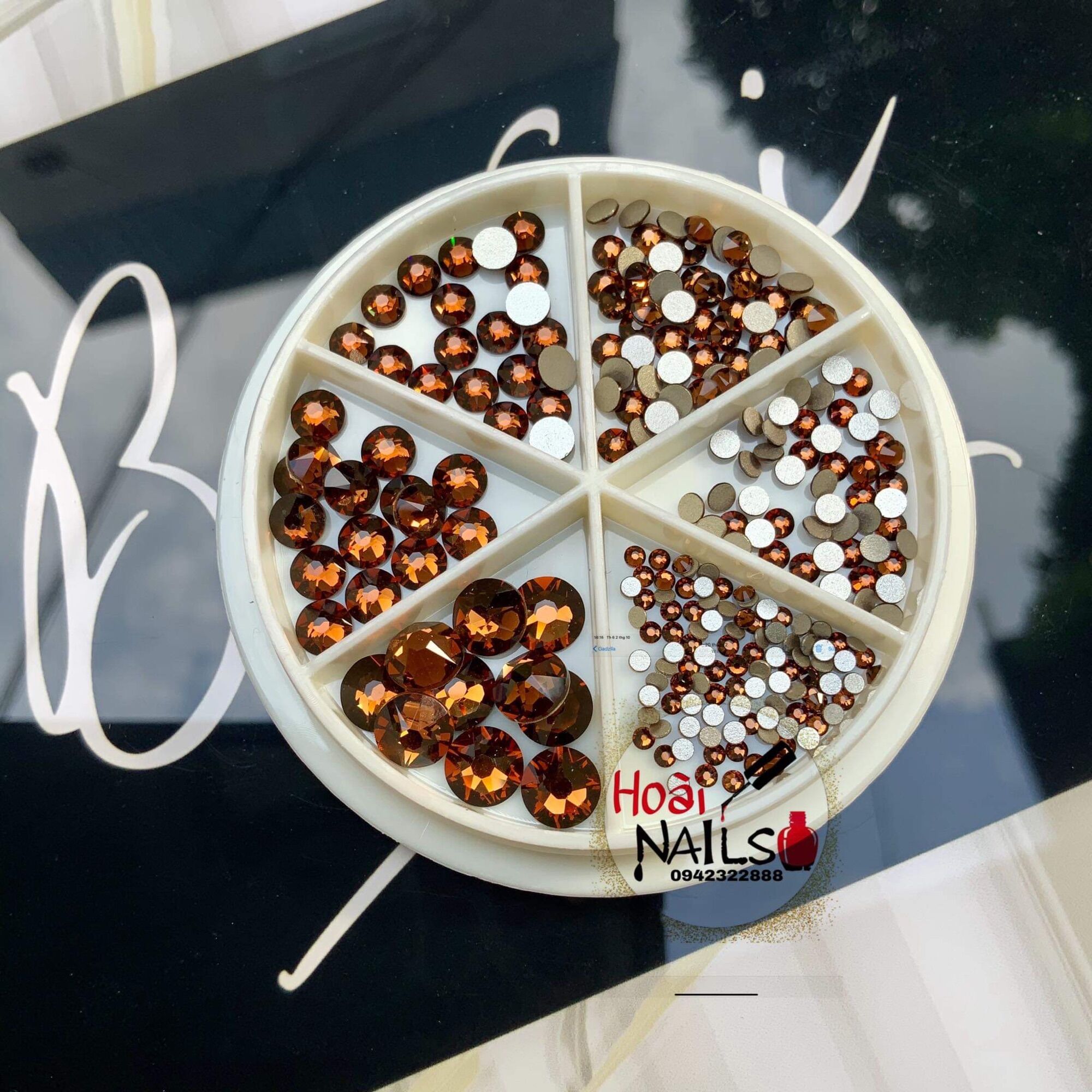 Đá úc mix khay ( swarovski) - chọn màu ib