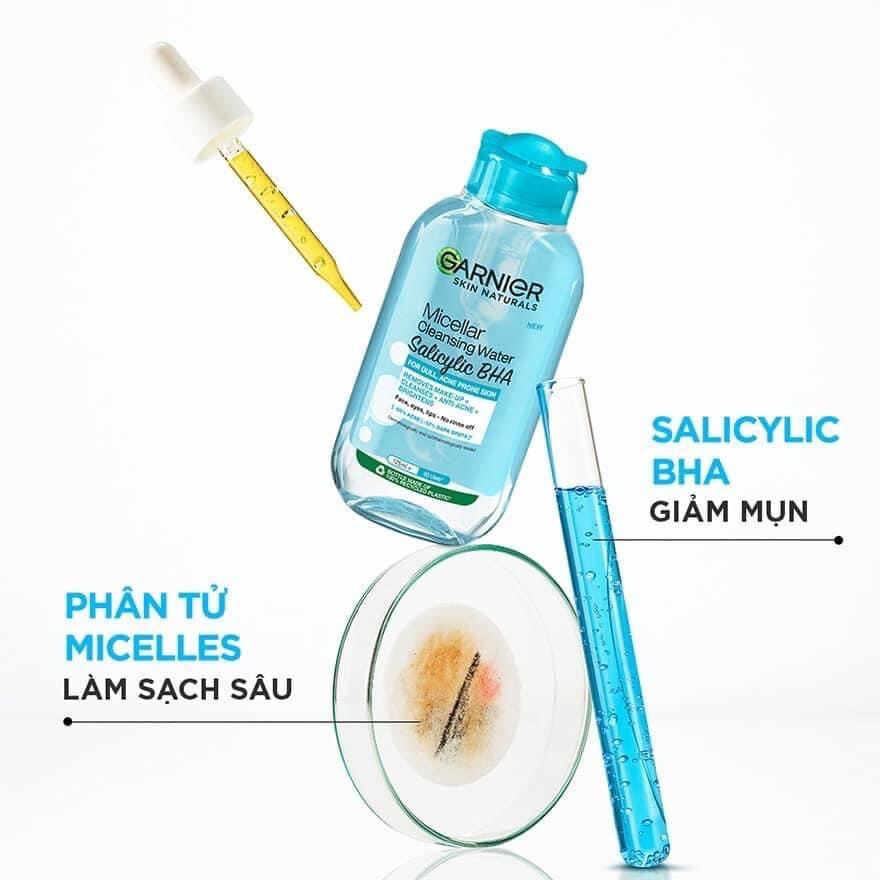 (Hàng Khuyến Mãi) Nước Tẩy trang Garnier 50ml &125ml
