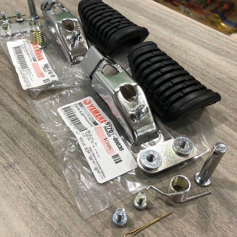 full bộ cao su pát nhôm để gác chân trước exciter 135 5 số