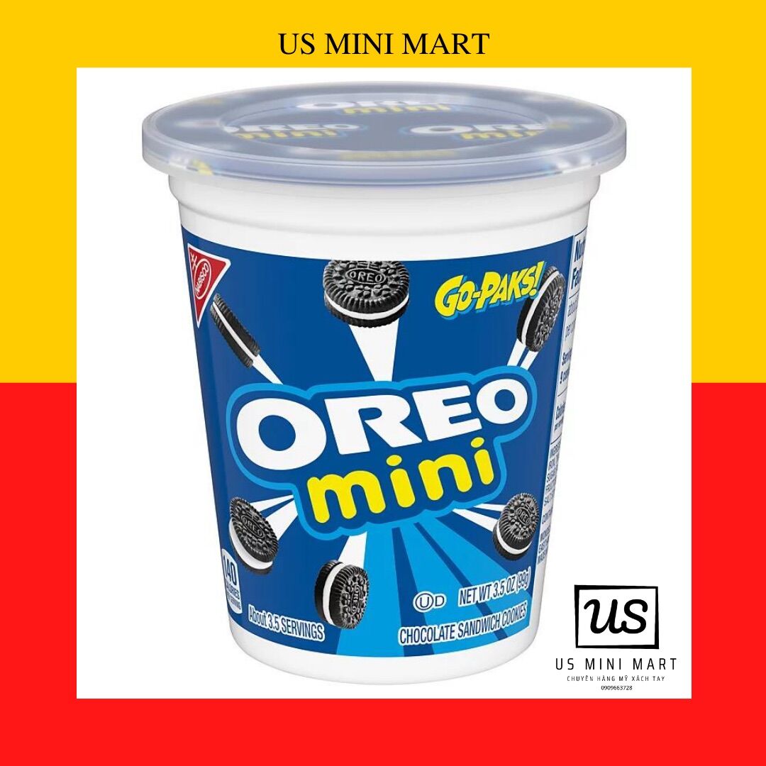 Ly bánh mini nhiều vị: OREO,COOKIE,NILLA quy bơ,thơm ngon đến miếng cuối cùng