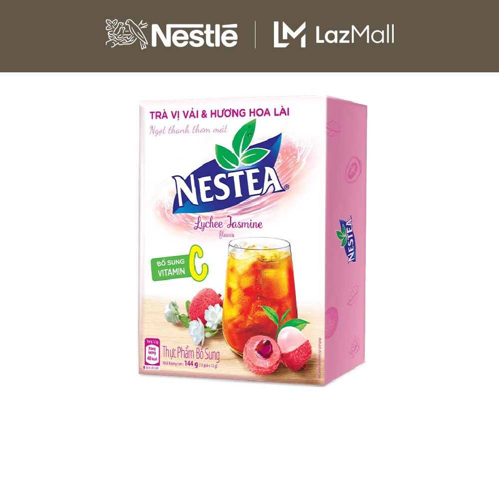 [ƯU ĐÃI THÁNG 6] Trà NESTEA vị Vải & Hương Hoa Lài (1 gói x 1g)