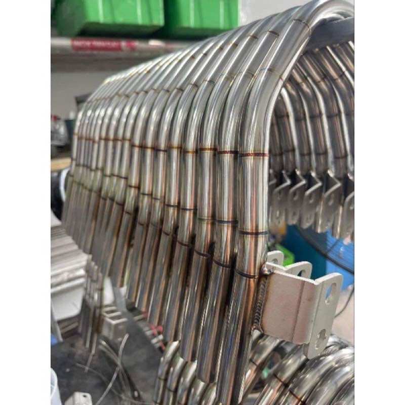 Tay xách inox trắng 304 lắp đặt xe máy wave 110cc, wave 100cc, wave 50cc