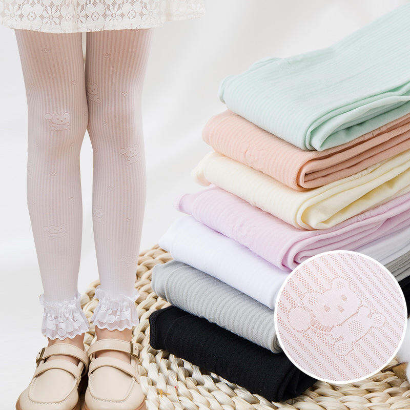 Quần Liền Tất Cho Bé Tất Dài Tất Mỏng Mùa Hè Tất Liền Thân Cho Trẻ Sơ Sinh Quần Mặc Trong Liền Chân Cho Trẻ Em Chống Muỗi Bé Gái
