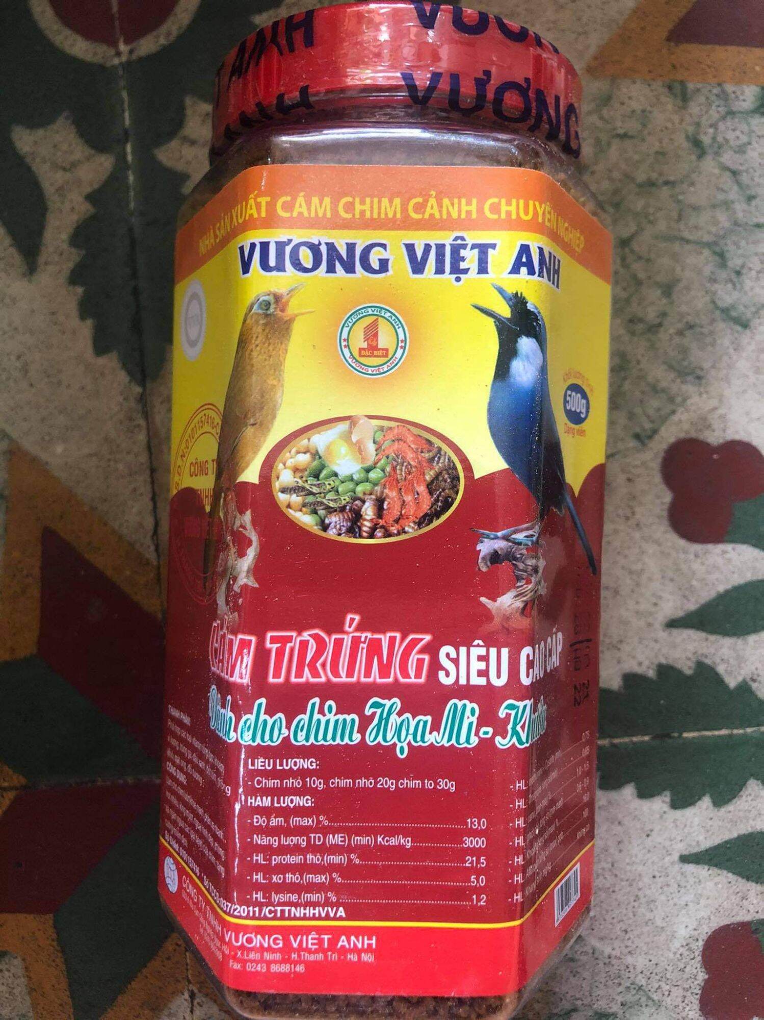 Thức ăn cho chim họa mi, khướu