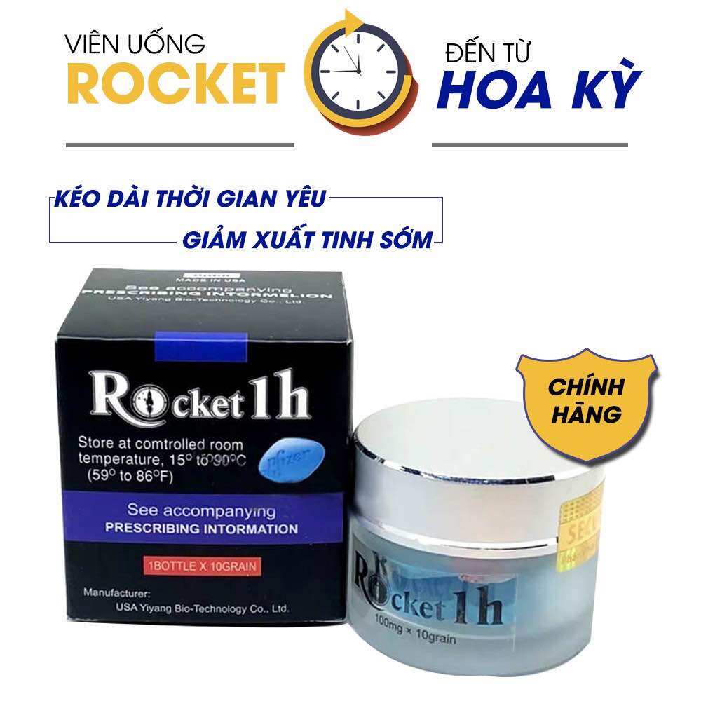 [ CHE TÊN + 10 VIÊN ] ROCKET 1H TÁC DỤNG MẠNH