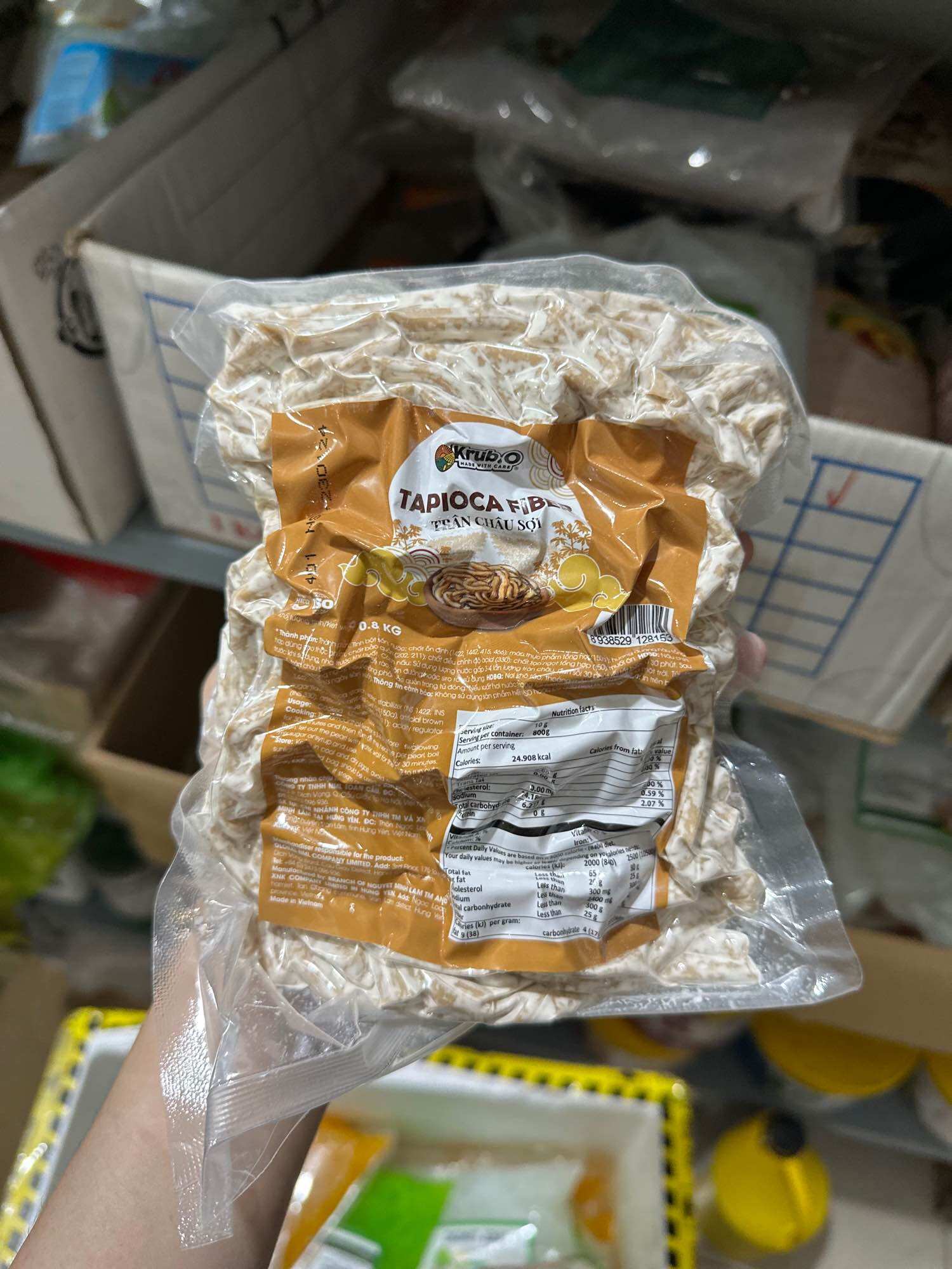 Trân châu sợi Krub.O gói 800g