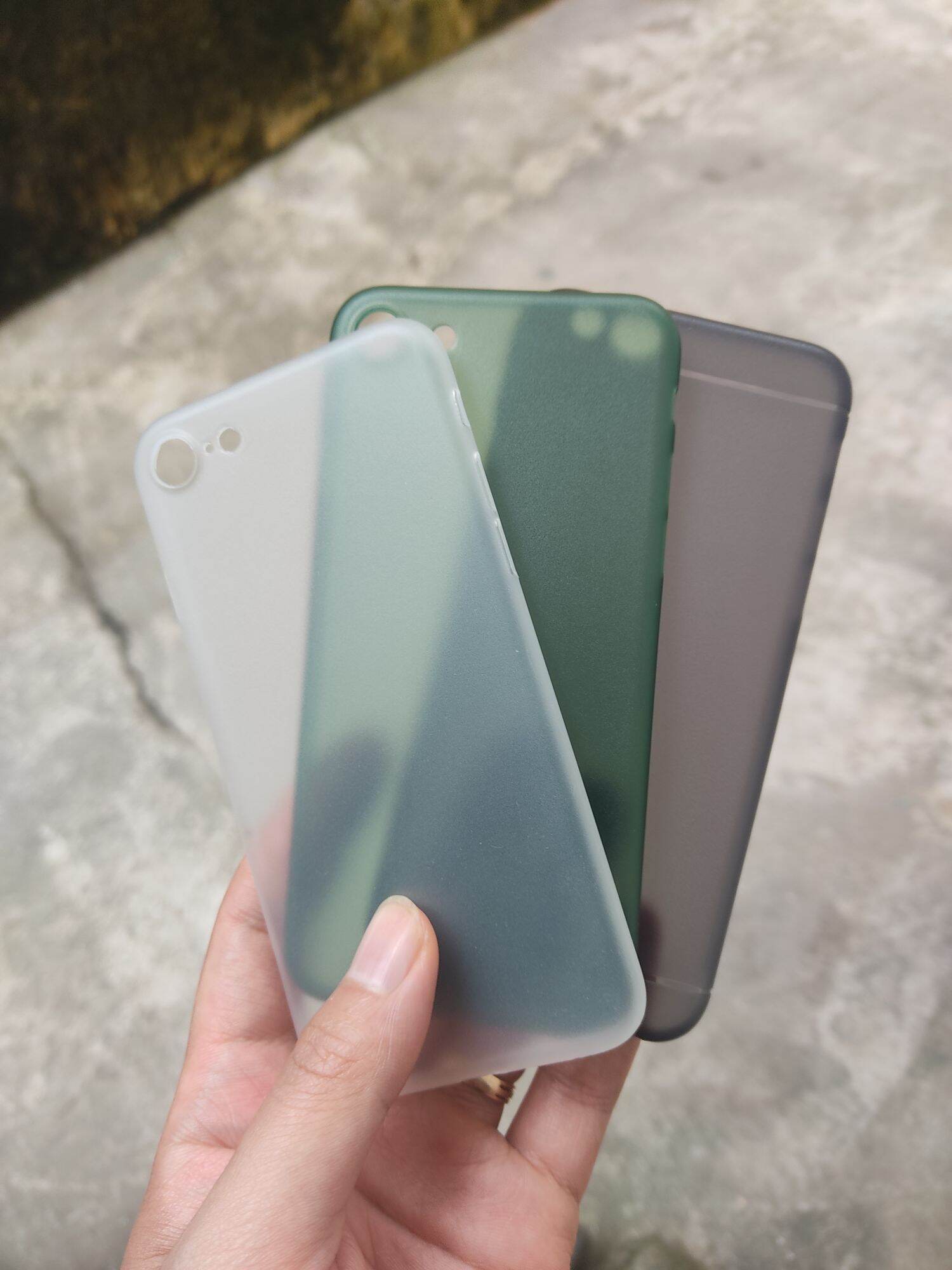 Ốp Lưng Siêu Mỏng Cho iPhone 7, iPhone 8, iPhone SE 2020 (ốp không bị ố vàng khi sử dụng)
