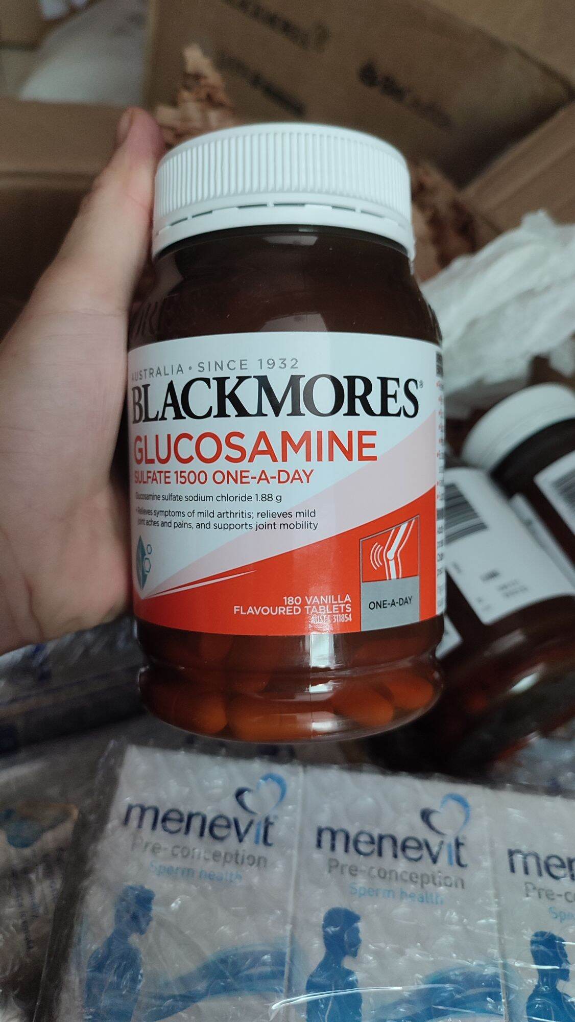 [Hcm](Date 2023)Viên Uống Xương Khớp Blackmores Glucosamine 180 Viên