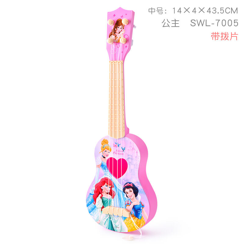 Đàn guitar mini ukulele disney đồ chơi nhạc cụ miếng gảy con gái trẻ em đồ - ảnh sản phẩm 2