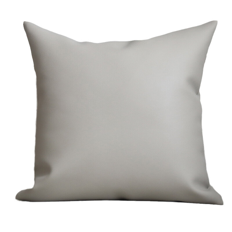 Gối ôm da bò mềm sang trọng gối tựa lưng gối dựa vải khoa học kỹ thuật sofa phòng khách gối tựa giả da thật
