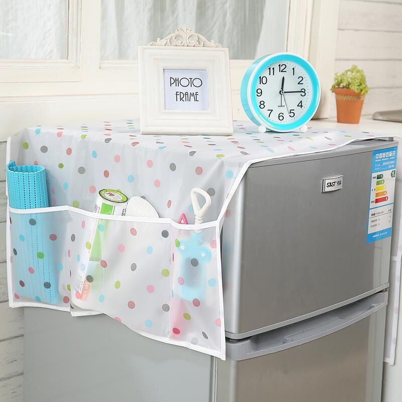 Tấm phủ tủ lạnh có túi đựng