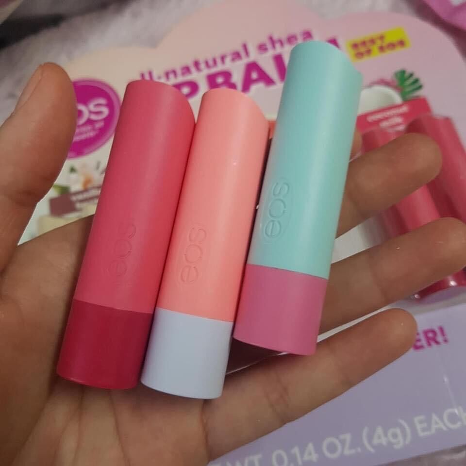 Son dưỡng môi EOS nhiều mùi 100% từ thiên nhiên (Tách lẻ ko hộp)