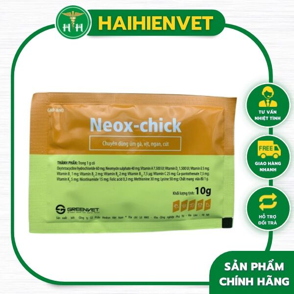 Neox chick 10g - chuyên dùng úm gà, vịt, ngan, cút