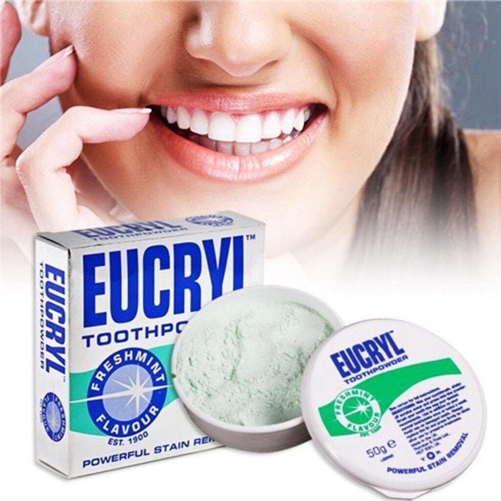 BỘT TRẮNG RĂNG EUCRYL HỘP 50g