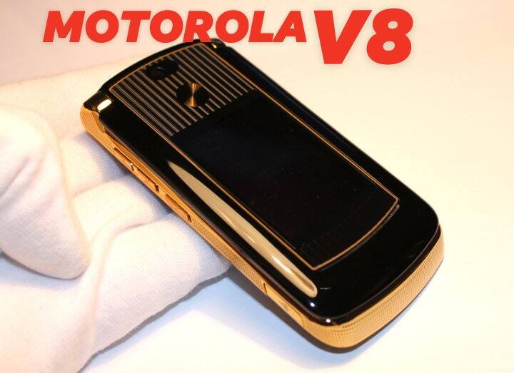 Motorola V8chính hãng, nguyên hộp Bluetooth, FM radio,Camera