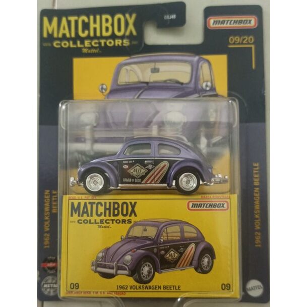 Xe mô hình matchbox collectors: 1962 Volkswagen beetle