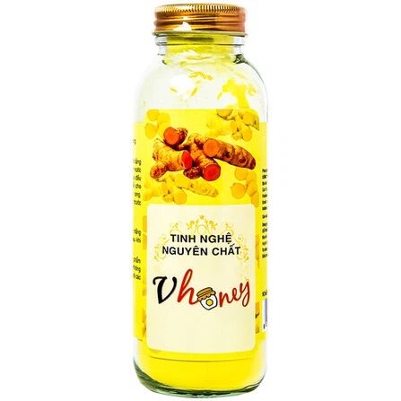 Tinh Nghệ Nguyên Chất Vhoney hỗ trợ tiêu hóa, giảm tổn thương dạ dày 125g