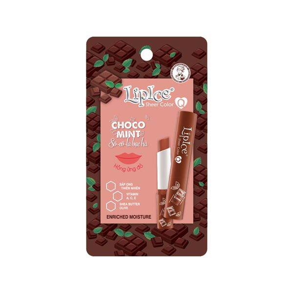 Son Dưỡng Chuyển Màu LipIce Choco Mint Hương Chocolate Bạc Hà 2.4g